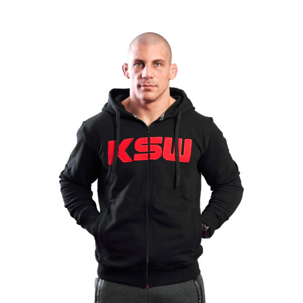 Bluza rozpinana z kapturem KSW ZIP