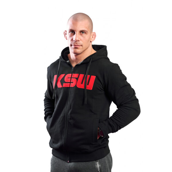 Bluza rozpinana z kapturem KSW ZIP