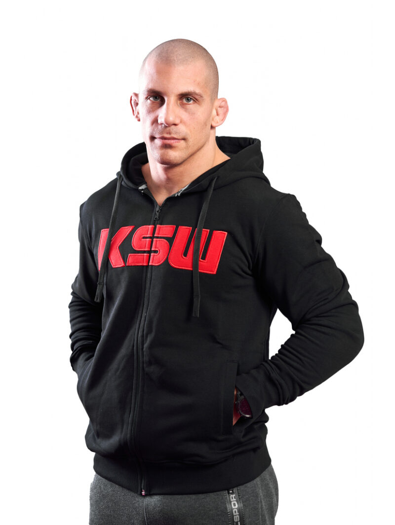 Bluza rozpinana z kapturem KSW ZIP