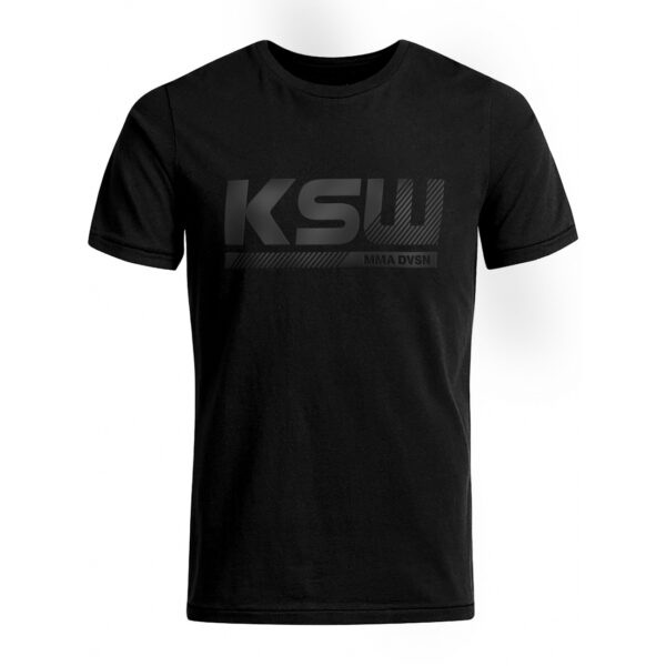 T-SHIRT KSW BLACKEST BLACK