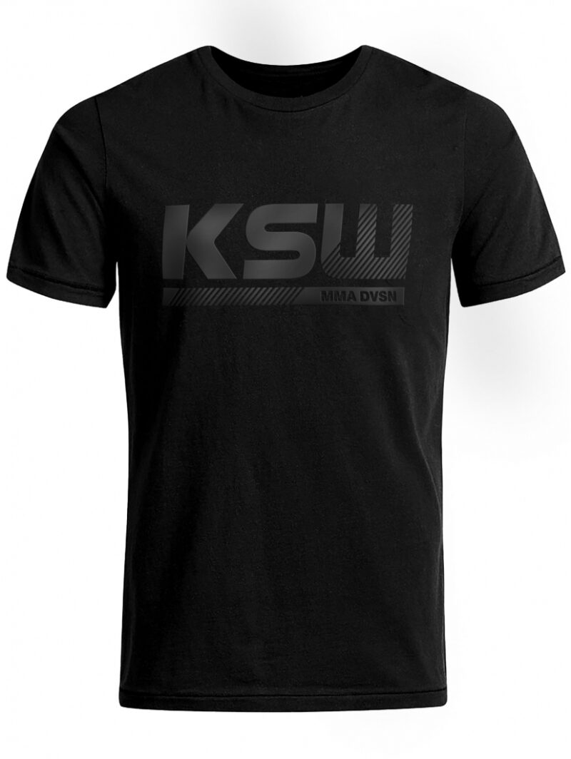 t-shirt-blackest-black- T-SHIRT KSW BLACKEST BLACK