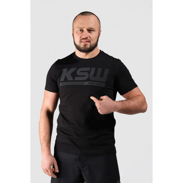 T-SHIRT KSW BLACKEST BLACK