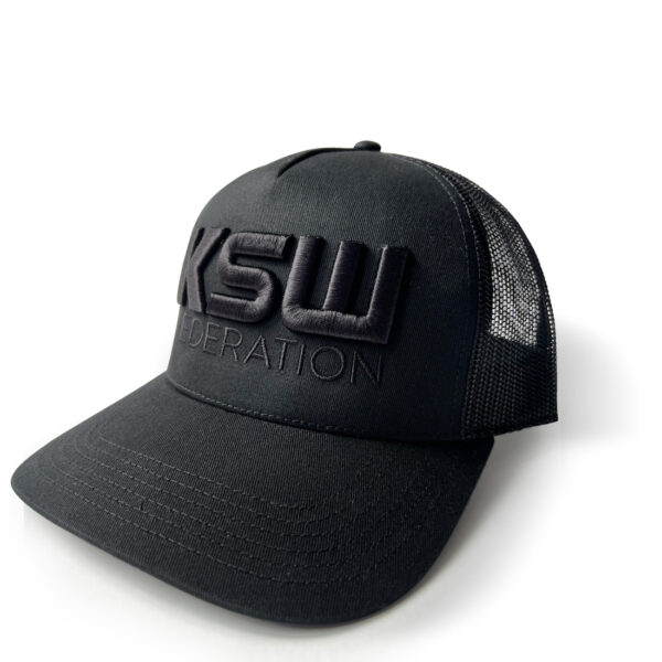 Czapka KSW FULL BLACK