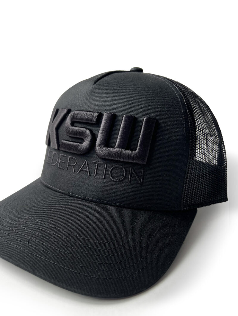 Czapka KSW FULL BLACK