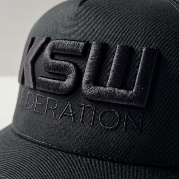 Czapka KSW FULL BLACK