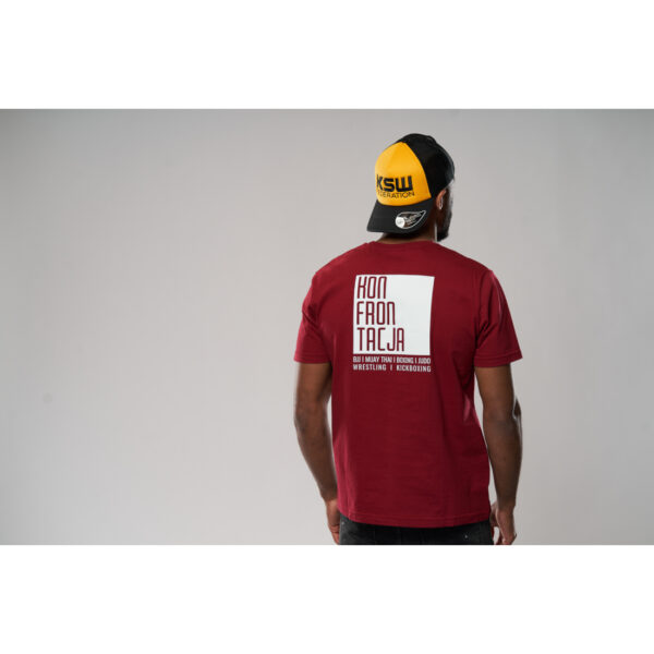 Czapka z daszkiem trucker YELLOW KSW MMA