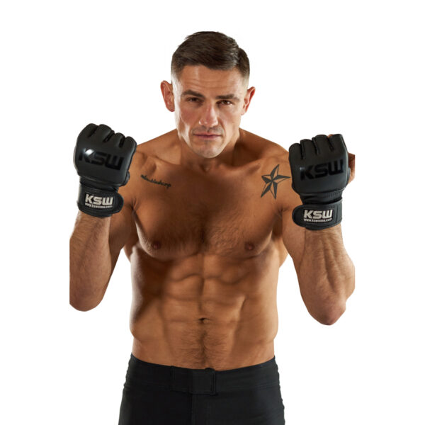 Rękawice KSW MMA FIGHT BK/BK