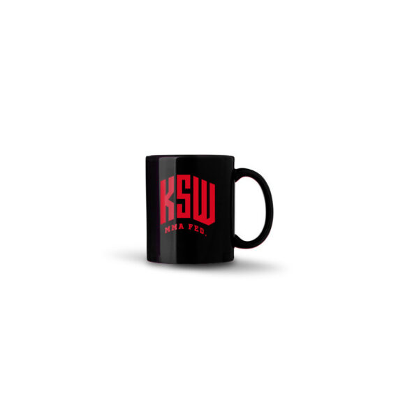 BLACK&RED KSW MMA FED. Mug
