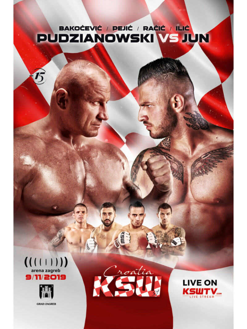 Plakat kolekcjonerski KSW 51