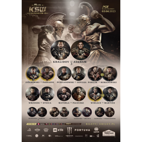 Plakat kolekcjonerski XTB Colosseum 2
