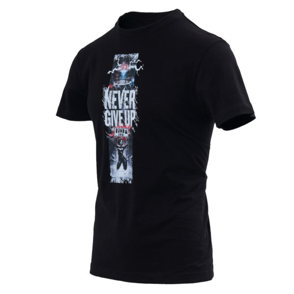 T-shirt black KSW NEVER GIVE UP
