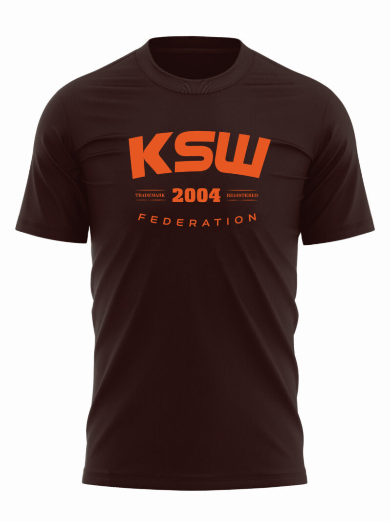 T-shirt KSW BE DARK