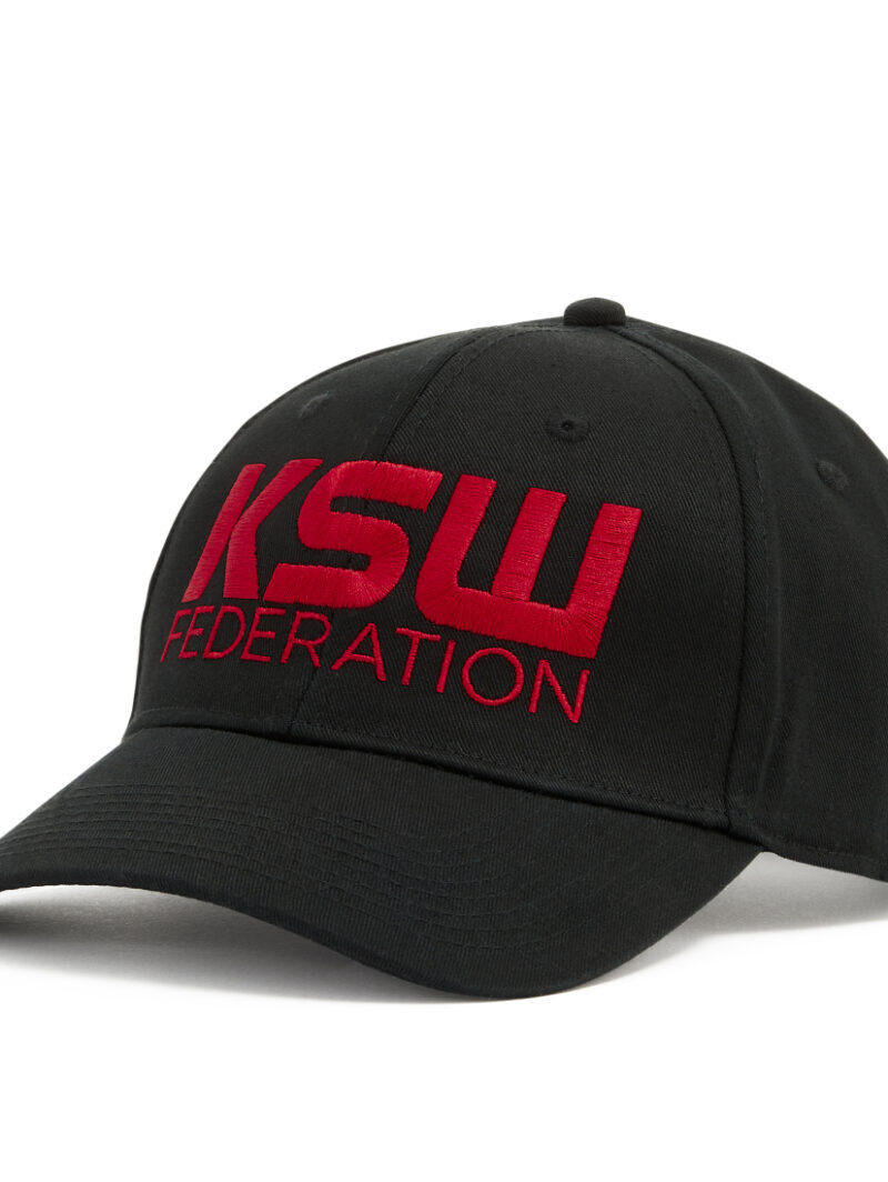 Czapka z daszkiem KSW HIT BLACK