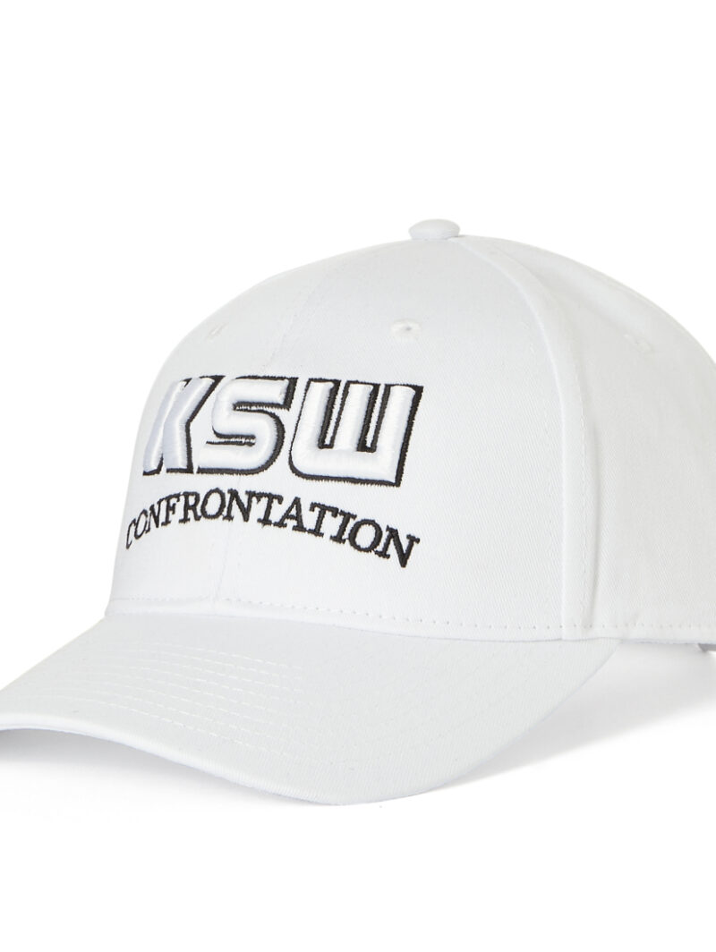 Czapka z daszkiem KSW HIT WHITE