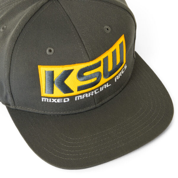 Czapka z daszkiem KSW JAMES DARK GREY