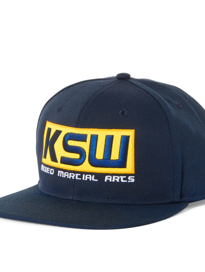 czapka-z-daszkiem-ksw-james-navy- KSW JAMES NAVY Snapback Cap